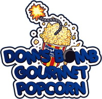 Dom's Bomb Gourmet Popcorn